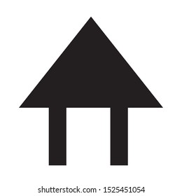 Illustration Home Logo Design Vector