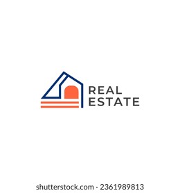 ILLUSTRATION HOME.MODERN HOUSE. RESENTIAL BUILDING SIMPLE MINIMALIST LOGO ICON DESIGN VECTOR. GOOD FOR REAL ESTATE, PROPERTY INSDUSTRY