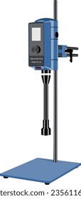 Illustration Homogenizer used for make liquid cream and emulsion