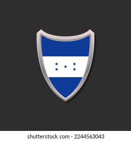 Vorlage für die Flagge von Honduras