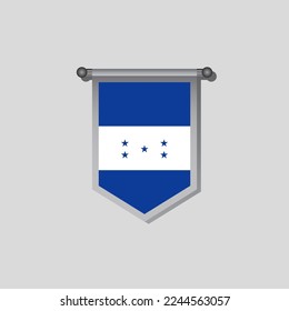 Vorlage für die Flagge von Honduras