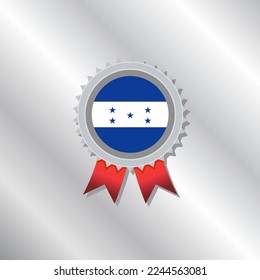 Illustration of Honduras flag Template