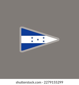 Vorlage für die Flagge von Honduras