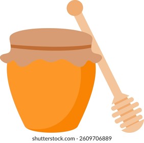 Illustration of a Honey Jar