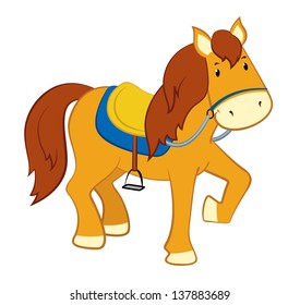 Illustration of a horse