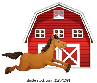 Illustration of horse
