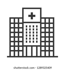 Illustration for Hospital Icon