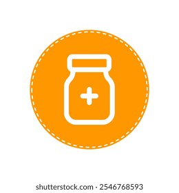 An illustration of a hospital icon