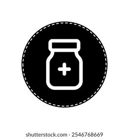 An illustration of a hospital icon