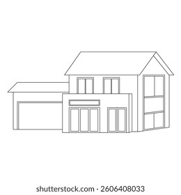 The Illustration of House 3D