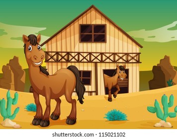 horse house