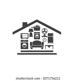 illustration of household, vector art.