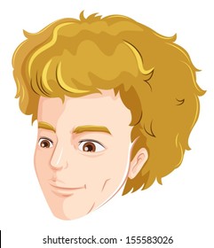 Illustration of a human head
