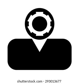 Illustration of human icon.