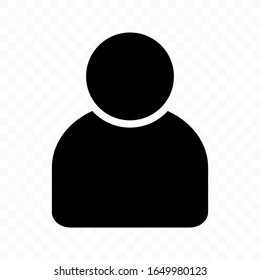 Illustration of human icon vector. User symbol icon. icon vector on white background