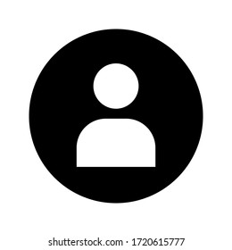 Illustration of human icon vector. User symbol icon. icon vector on white background