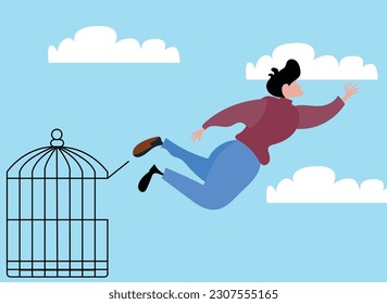 illustration of human problems in life and business