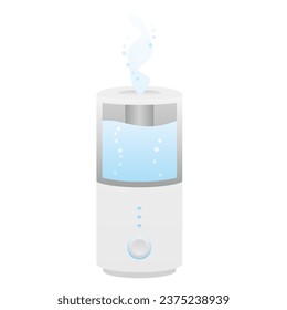 Es una ilustración de un humidificador.