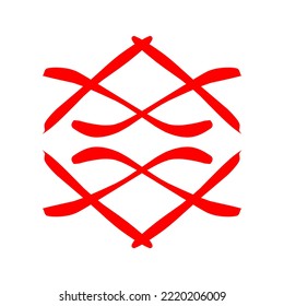 illustration hurricane symbol, vortex symbol eps.10
