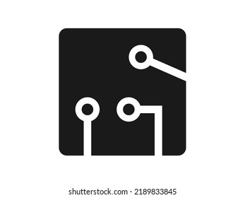 An illustration of an IC chip icon.