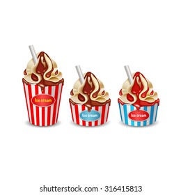 Illustration of ice cream