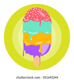 illustration of ice cream