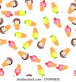 illustration of ice cream