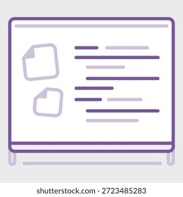 Illustration eines Icons Agenturen