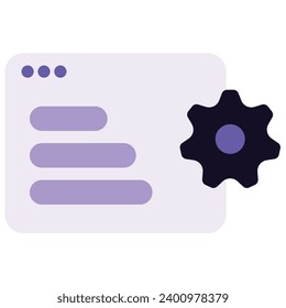 illustration of a icon automation 