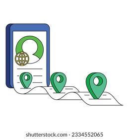 illustration of a icon background check experience 