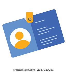 illustration of a icon  badge 