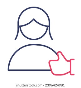 illustration of a icon best customer experience