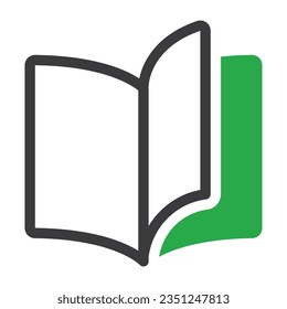 ilustración de un libro de iconos 