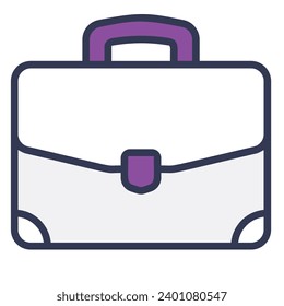 illustration of a icon briefcase
