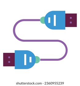 illustration of a icon cable graphic 