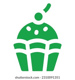 ilustración de una tarta de iconos 