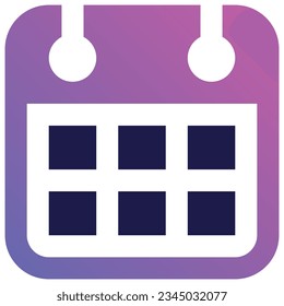 illustration of a icon  calendar 