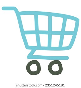 illustration of a icon cart