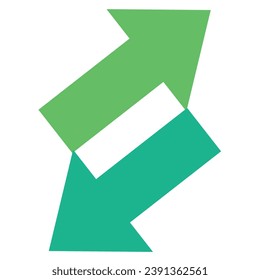 illustration of a icon change