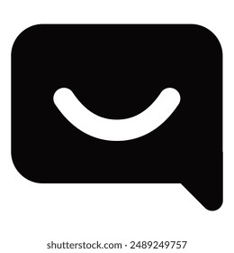 ilustración de un icono de chat