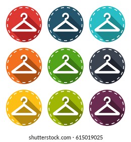 illustration icon for clothes hanger
