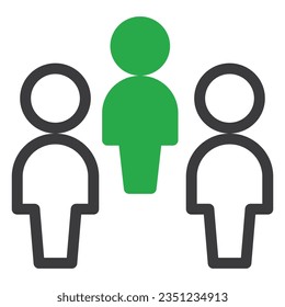illustration of a icon co working 