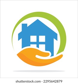 Illustration icon with the concept of keeping and managing the home environment.