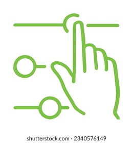 ilustración de un control de icono 