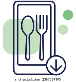 illustration of a icon cook