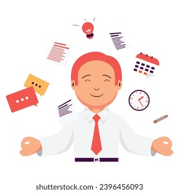 Illustration eines kreativen Symbols