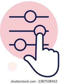 Illustration eines Symbols anpassbar