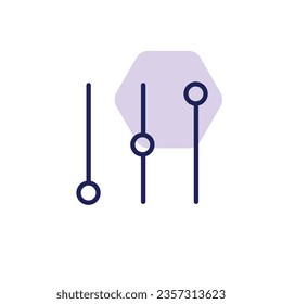 ilustración de un icono personalizar 