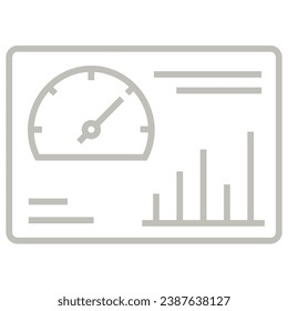 illustration of a icon dashboard
