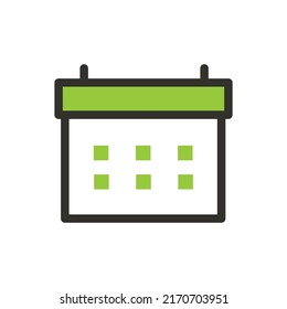icono de ilustración fecha, día, hora, evento, agenda. vector de diseño